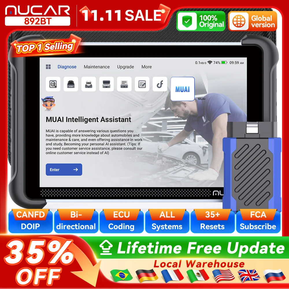 Mucar 892BT Ai Bidi… - image