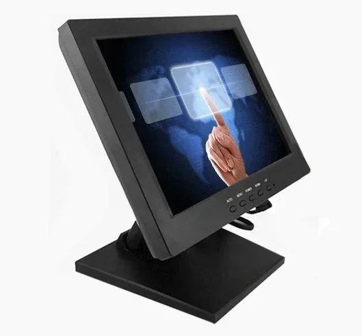 19-inch industriële metalen behuizing LED/LCD-scherm capacitieve touchscreen-monitor met open frame