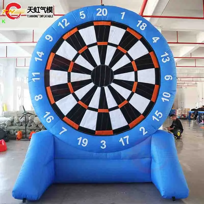 Supplying Quality Inflatable Dart Board with Durable Safety Features Oxford Fabric Construction for Outdoor Carnival