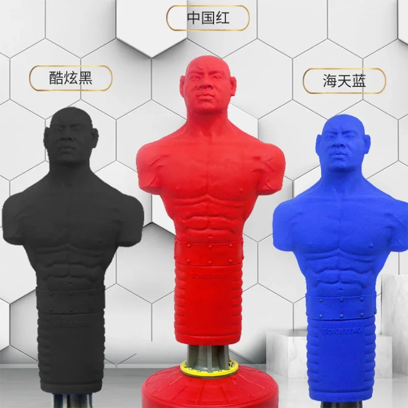 Professional Boxing Equipment Free Standing Silicone Human Shaped Punching Bag Free Standing Boxing Dummy