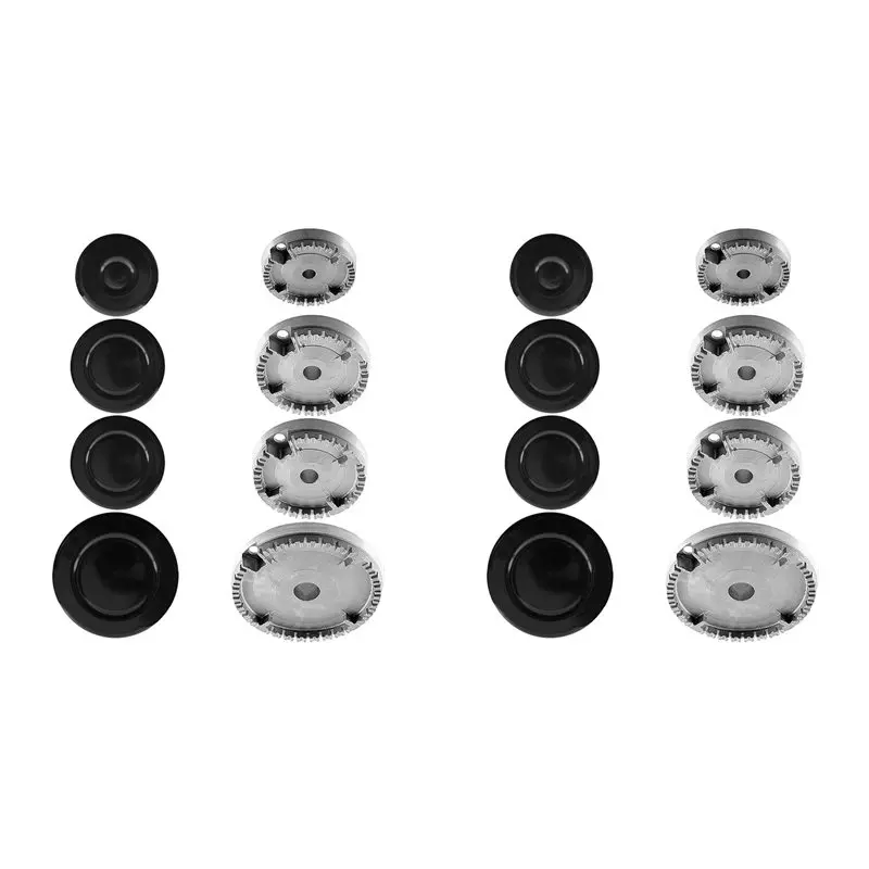 

2025 Hot Style 8X Универсальная горелка Корона Пламенная крышка Духовка Плита Газовая плита Для CDA, Крышка горелки Пламега Корона Подходит всем между размерами Con