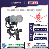FeiyuTech SCORP 2 Camera Gimbal Stabilizer 3-Axis Handheld Mirrorless DSLR for Sony ZVE10 A7IV A6400 Canon R Nikon Feiyu Tech