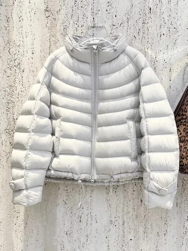 

High Quali Faionable Stand Collar Color Puff Cotton Jaet Women's Winter New Sle Korean Loose Thi Outerwear