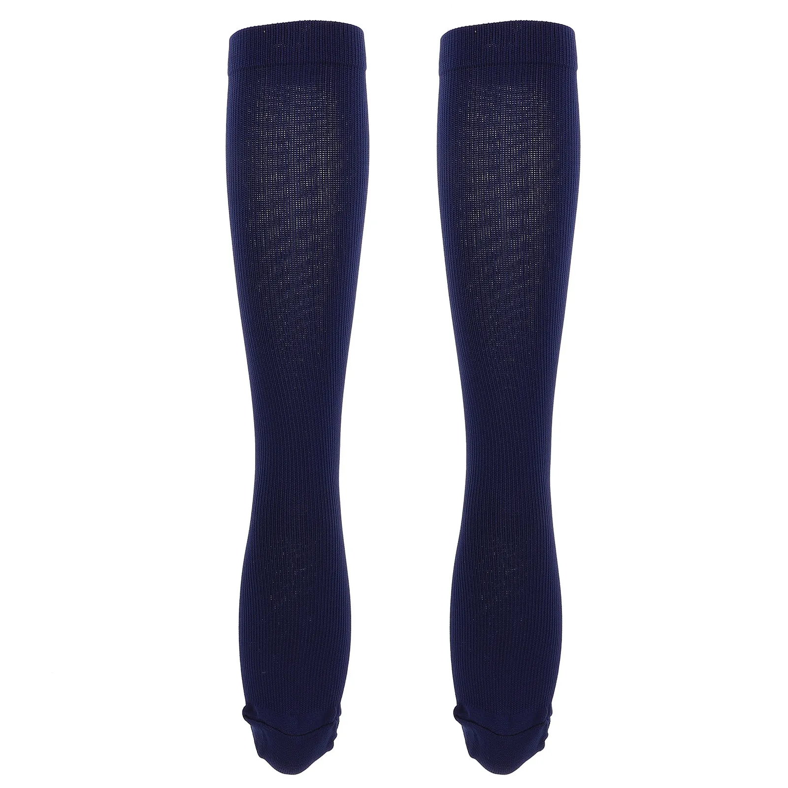 

1 Pair Knee Length Compression Socks Sports Socks Breathable Polyester for Men Women Running Cycling Outdoor Fitness Moisture