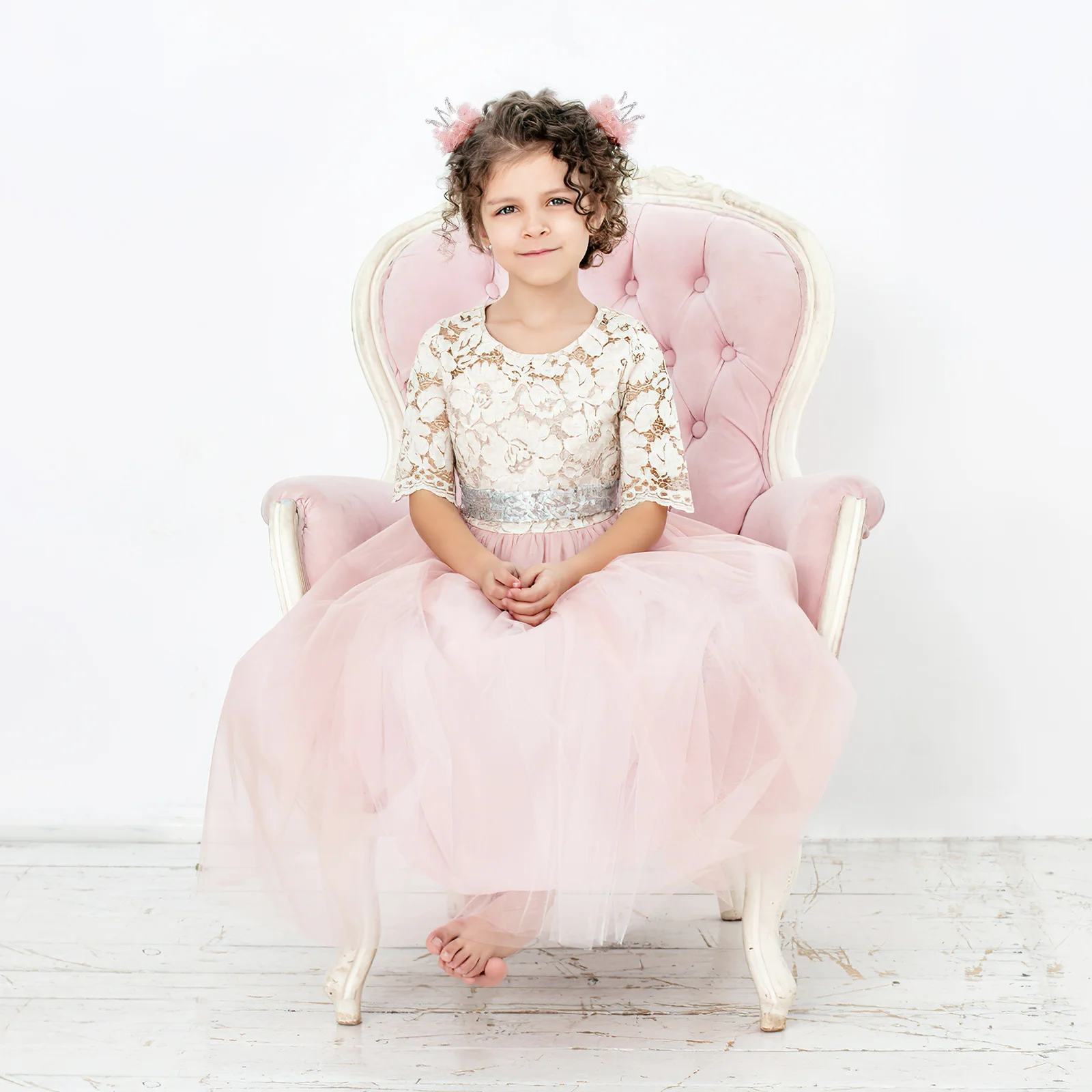 

2pcs Crown Clips Hair Clips Mesh Decor Birthday Party Accessories Hair Bands Headwear