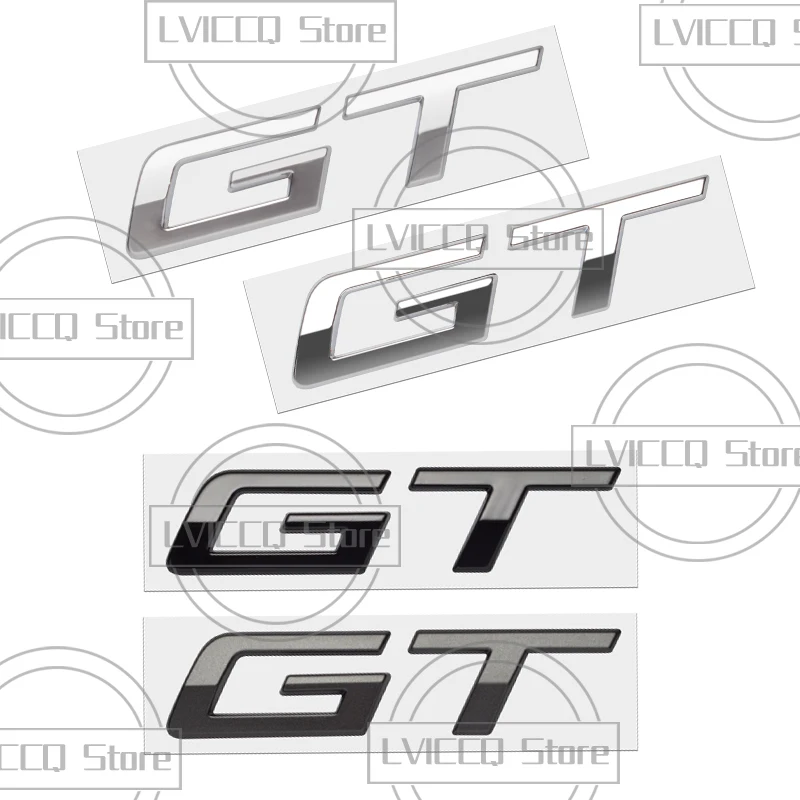 Emblema de coche 3D Metal GT insignia Logo cuerpo calcomanías pegatina para 2025 Peugeot GT Line 208 2008 308 3008 208 5008 306 RCZ 206 CC 407 207