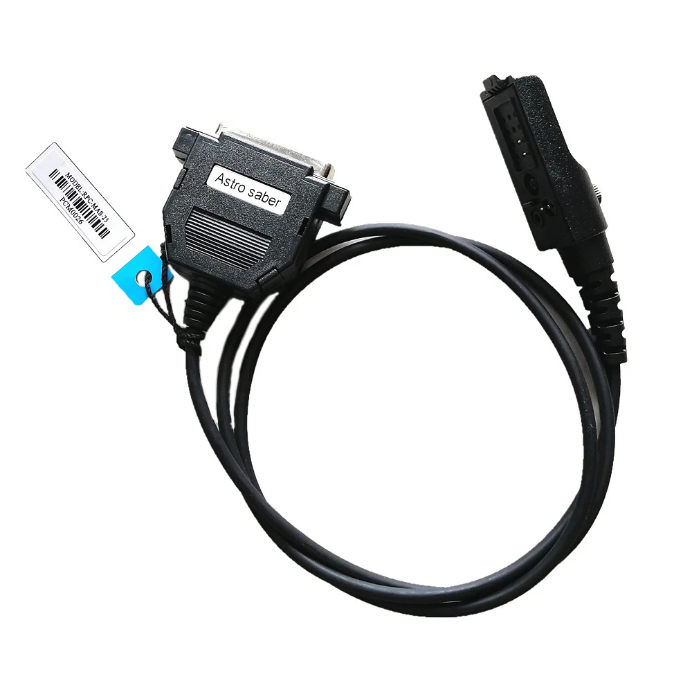 25 pin Connector RIB Box Transfer Com Port USB Programming Cable Cord For Motorola Saber MX1000 Two Way Radio Accessories