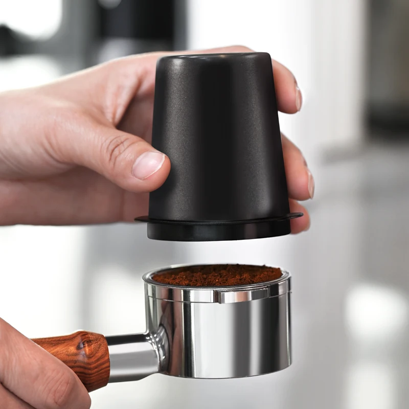 Coffee Dosing Cup 51/58mm Coffee Bean Measuring Cups 304 Stainless Steel Replacement Cafe Barista Tool for Espresso Machine view 4
