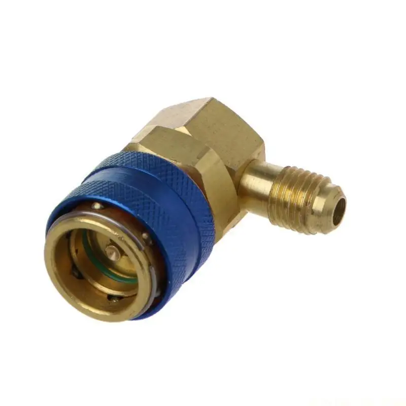 J0MA High/Low Adapter Quick Coupling Conditioner Manifold Gauges Set Refrigerants Coolant Adjustable Quick Coupler