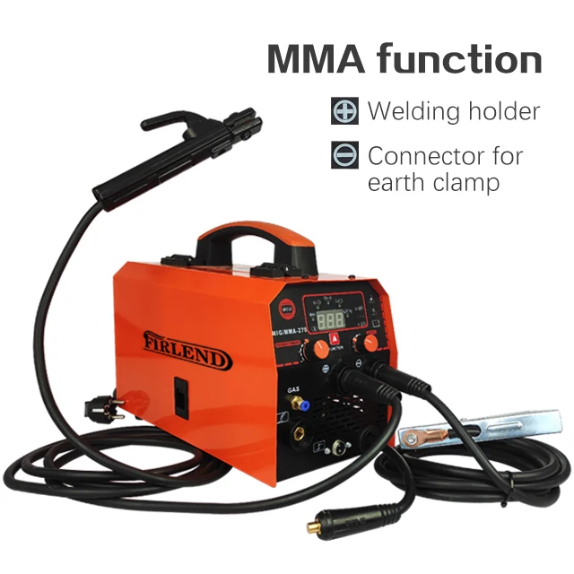 4 in 1 Welder Intelligent MIG/MMA-270 Multifunction 110V/220V Mig IGBT Welding Machine
