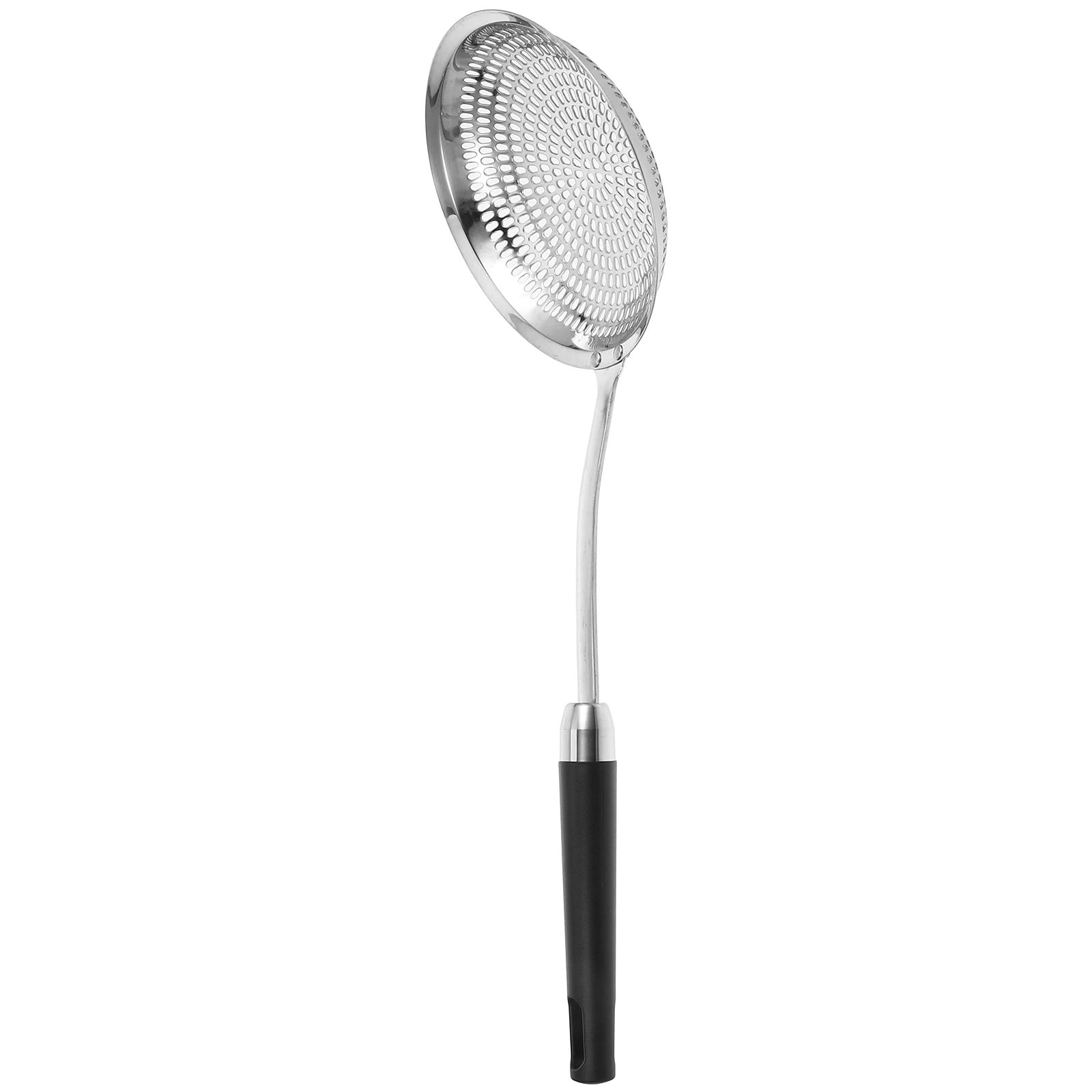 

Stainless Steel Spoon Kitchen Scoop Strainer Long H Gadget Multi Function Easy Cleaning Storage