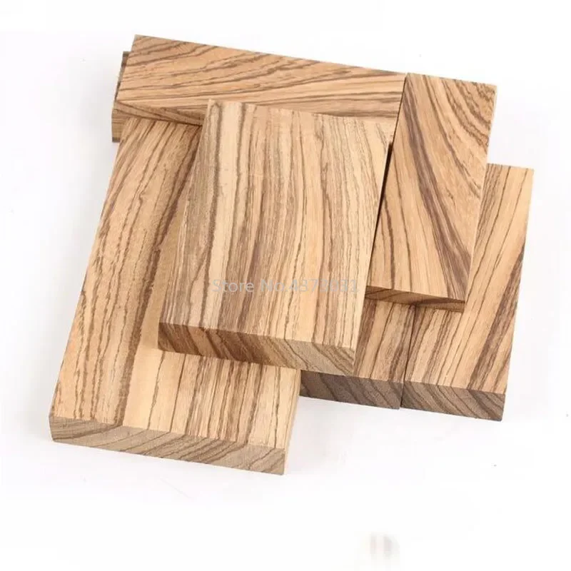 1 шт., материал ручки ножа «сделай сам», дерево зебры (Microberlinia brazzavillensis), материалы для изготовления ложек