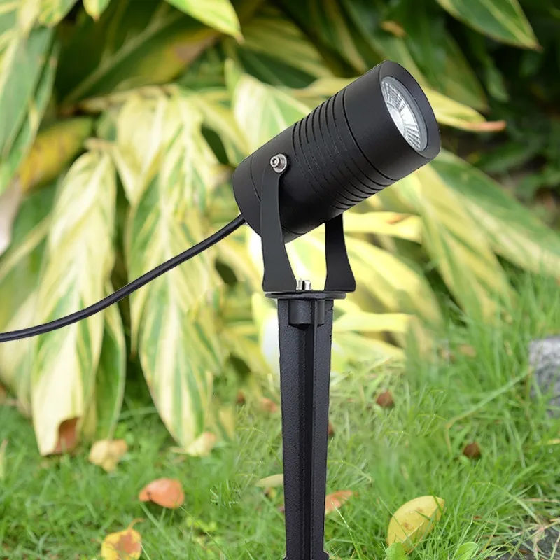 Super Bright IP65 LED Spike Spot Light for Garden Pathway Energy Saving 10W Lawn Light Outdoor AC220V/110V Super Bright IP65
