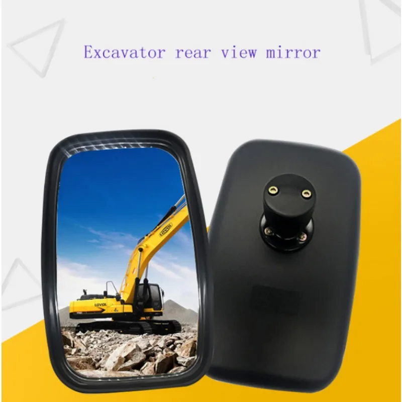 Excavator cermin Universal membalikkan kaca spion tambahan cermin pembalik