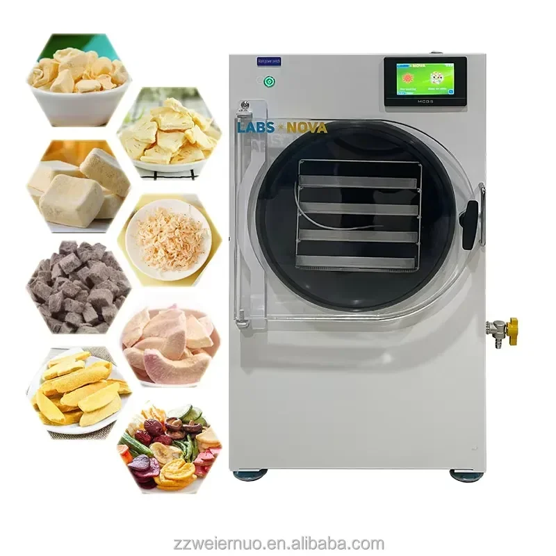 # for 4 Tray Portable Freeze Dryer Machine 0.4m2 Home Food Dehydrator for Vegetable Fruit Meat Preservation Kitchen Appliance