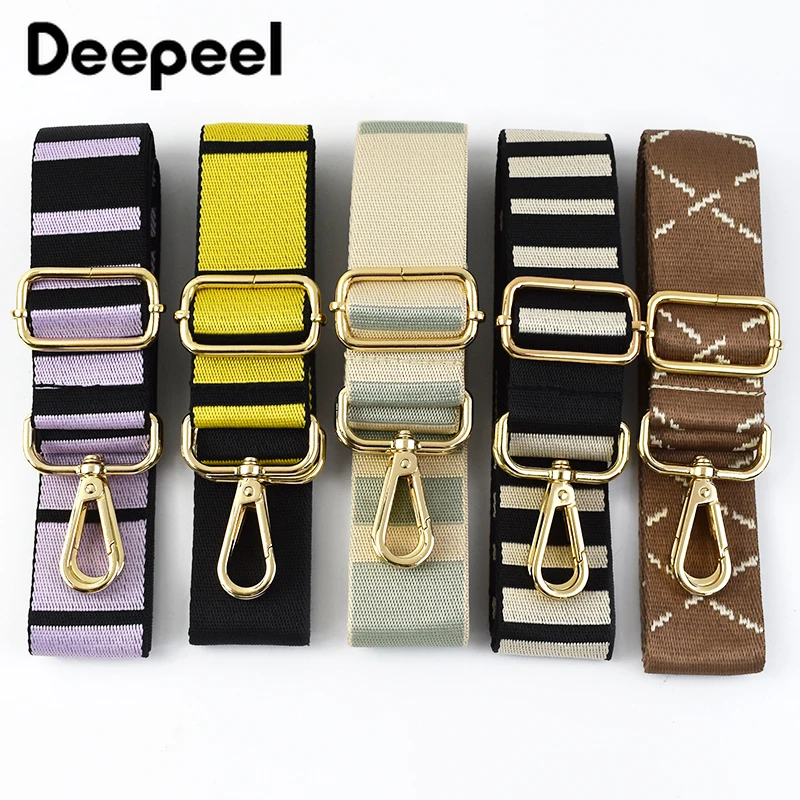 

Deepeel 38mm Bag Straps 80-130cm Adjustable Women's Single Shoulder Crossbody Bags Strap HandBag Replacement Accessories