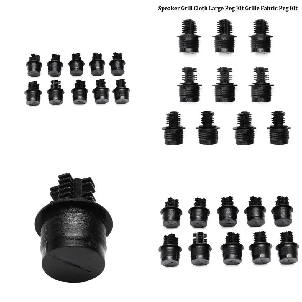 

B03F Многофункциональный резиновый пластиковый комплект колышек для решетки динамика Пряжки для аудиодинамика