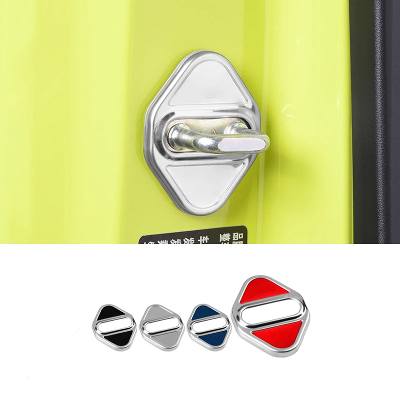 

Car Door Lock Covers Protective Decoration Styling Accessories Sticker For Suzuki Jimny JB64 JB74 2019 2020 2021 2022 2023