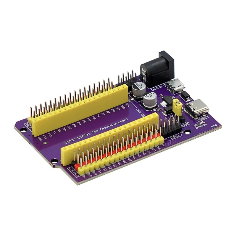 ESP32S 38pin Bottom Board Powerful Extension Board for WROOM-32D/32U WROVER-