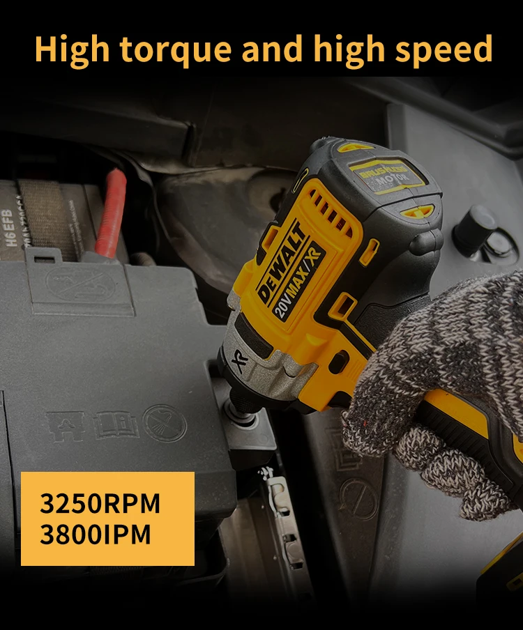 DEWALT DCD887 Wireless Brushless Electric Screwdriver Drill Tool
