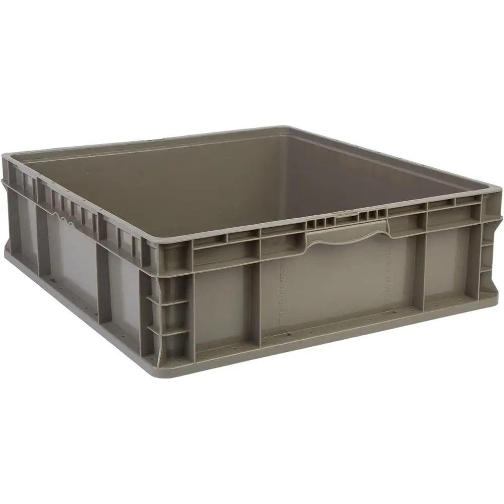 

Комплект из 2 сумок-органайзеров с прямыми стенками и ручками, 24 x 22 x 7.5 дюймов, серый/коричневый