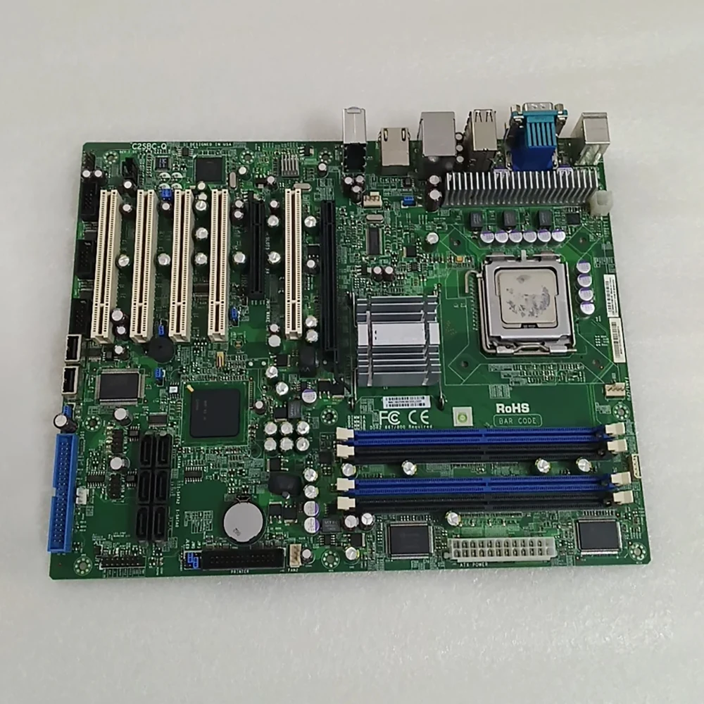 5*PCI For Super-micro Server Motherboard LGA775 C2SBC-Q