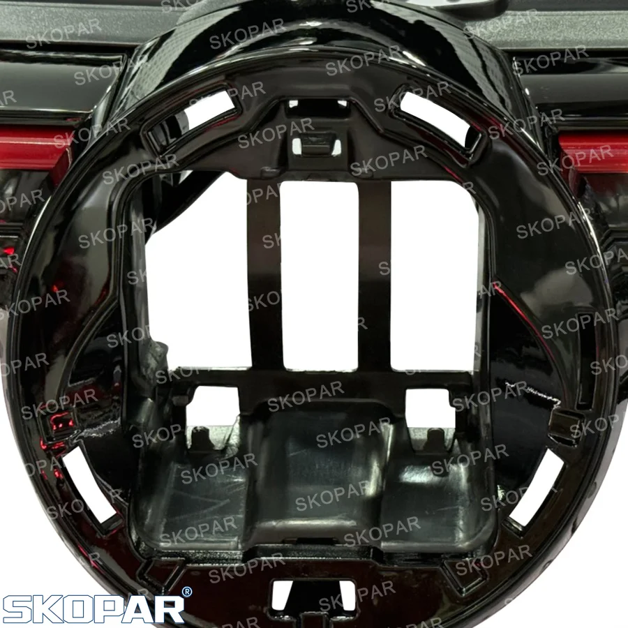 Верхняя центральная решетка для VW Golf 8 MK8 GTI R R-Line 2020 2021 2022 2023 2024 Автомобильные аксессуары Передние светодиодные DRL Ходовые огни