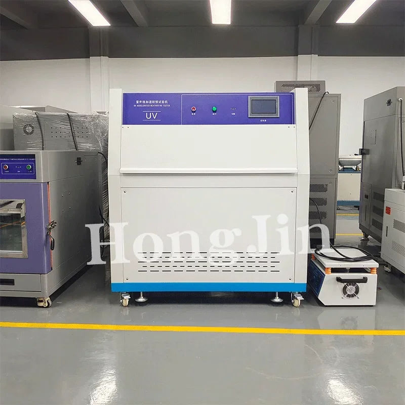 2026 Artificial UV Ultraviolet Accelerated Weathering Aging Test Box Simulated Sunlight Aging Test  Programmable Aging Tester