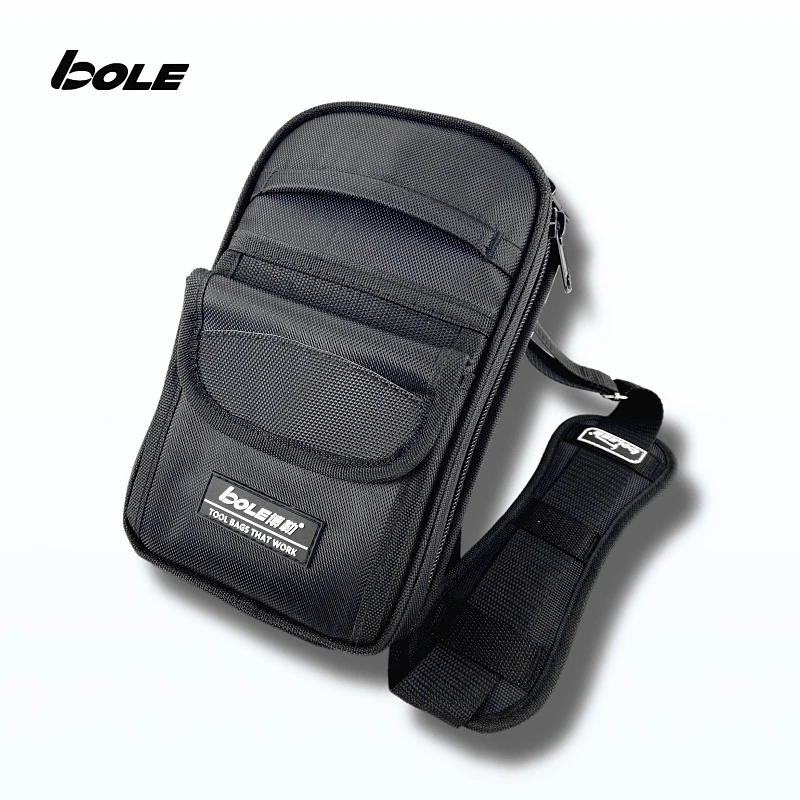 BOLE One Shoulder Handheld Crossbody Waist Hanging Tool Bag Multifunctional Portable Outdoor Tools Organizer New Design