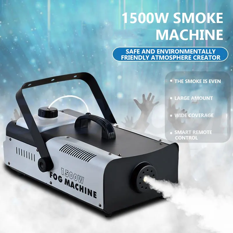 

Small Portable LED Thermostat Smoke Sprayer Remote Control Stage Atmosphere Sprayer For Wedding / Bar / KTV / Performance Event