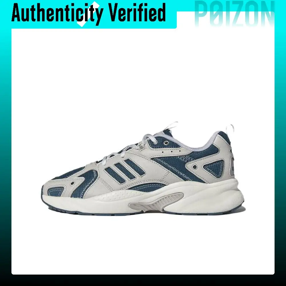 adidas-neo-jz-runner-casual-shoes-unisex-low-top-blue-gray-gw7248