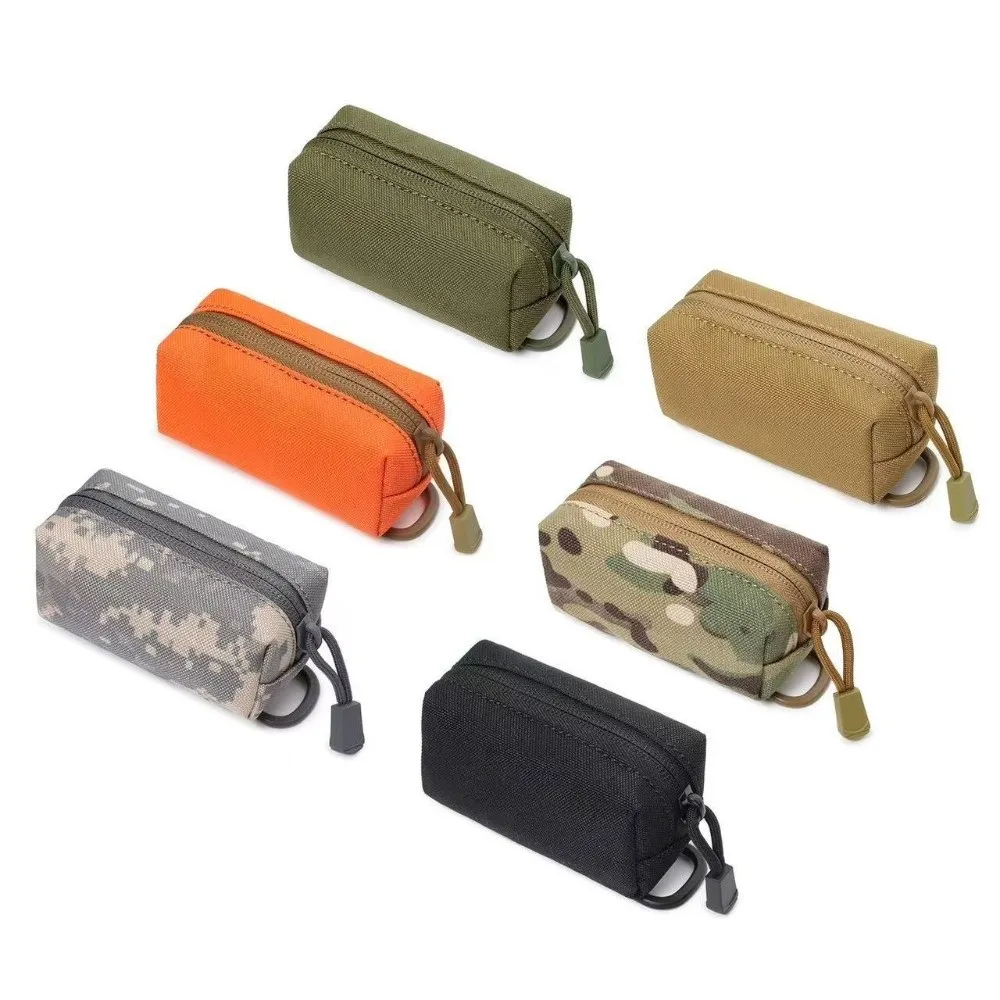 High Quality Belt Waist Pack Storage Bag Mini Key Organizer Outdoor Coin Purse Portable Tool Bag Men Pouch Hiking Camping