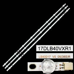 LED Backlight Strip for 17DLB40VXR1 LB40017 V0_05_38S VES400UNDS-2D-N11 VES400UNDS-2D-N12 40L3653DB 40L1653DB 40L1863DG 40L3830D