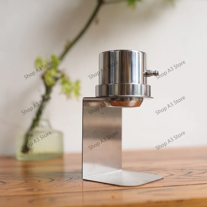 Mini Portable Espresso Coffee Maker Pneumatic Air Pressure Integrated Machine Gas Pressurized Concentrated Coffee Brewer
