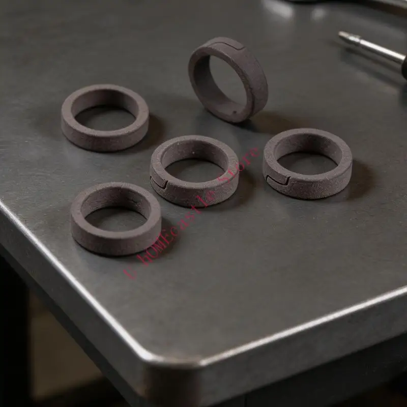 63HF 5Pcs Air Pumping Secondary Piston Rings 4500Psi 40Mpa 30Mpa Single Two Cylinder Compressor Piston Rings Shrapnel