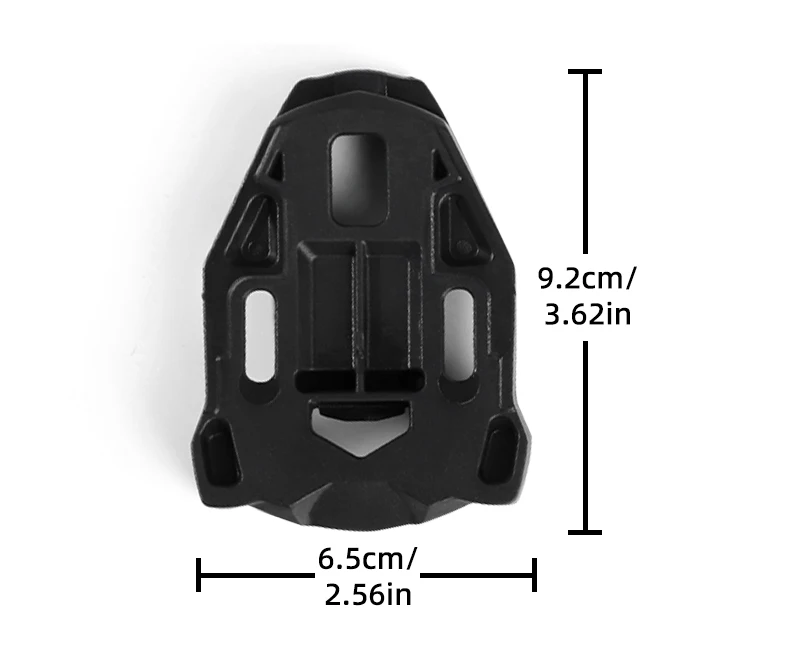 RRSKIT Fahrradpedalplatten Fahrrad selbstsichernde Pedalklampe für Zeitradpedalschuhe Stollen für Xpresso/Xpro/lclic Pedale – Detail 9