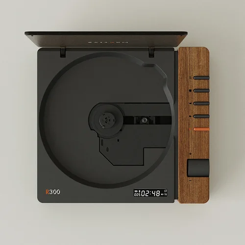 Reproductor de CD portátil HIFI Bluetooth 5,3 salida óptica Digital reproductor de Audio Audiophile batería integrada de alta capacidad de 2000mAh