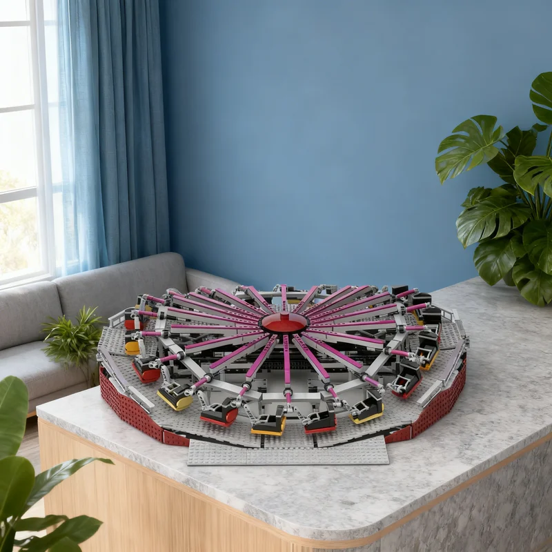 

3837 деталей MOC Аттракцион «Маттерхорн» Creator Expert, конструктор, игрушка, подарок, креативная коллекционная модель для демонстрации, премиум-класс