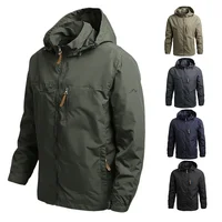 Otoño Invierno rompevientos hombre chaquetas de campo impermeables senderismo Camping abrigo Casual chaqueta de béisbol pesca prendas de vestir exteriores ropa de hombre