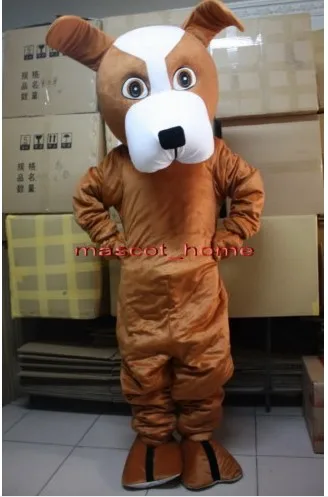 New Adult Bernard Dog Mascot Costume Halloween Christmas Dress Full Body Props Outfit Costume da mascotte