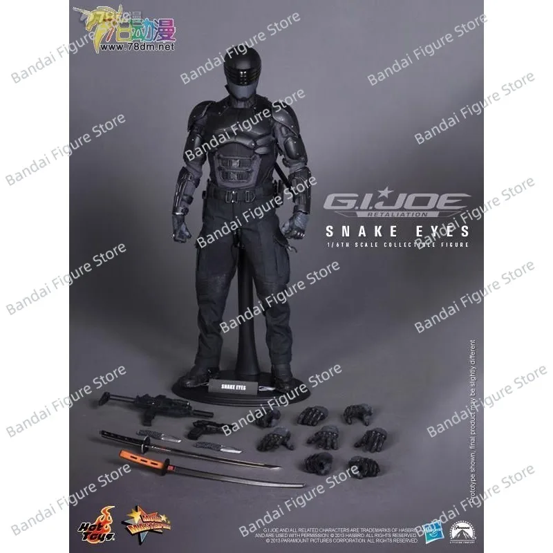 

Hot Sale HotToys HT 1/6 MMS192 Snake Eyes Movable Soldier Model GIJOE Brave Guy Original Simulation 12" Full Set Action Figure