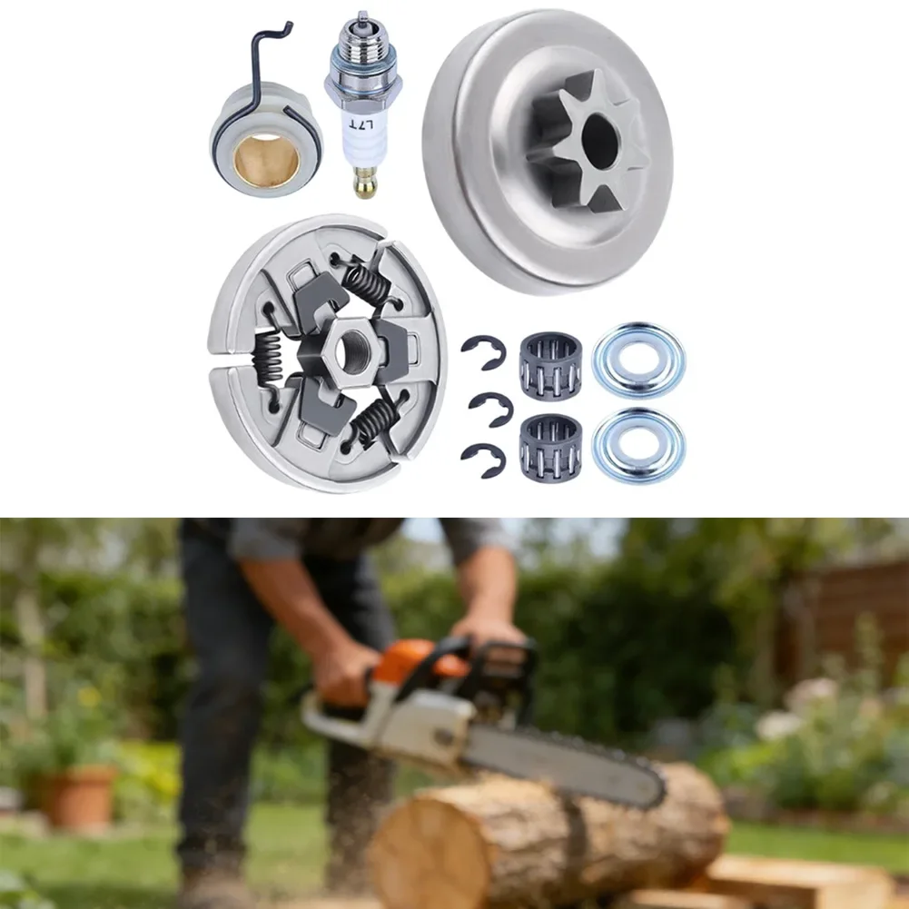 Clutch Drum Kit For MS290 MS390 029 039 And MS310 Chainsaws Clutch Worm Gear Block Clutch Drum Sprocket Needle Roller Bearing