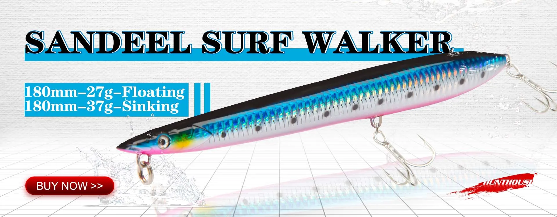 Hunthouse Winter Eis Angeln Locken 3PCS 50mm/10g 65mm/19g 75mm/32g Sinking Wobbler VIB Vibration Köder Für Bass Hecht Barsch LW812 – Detail 15