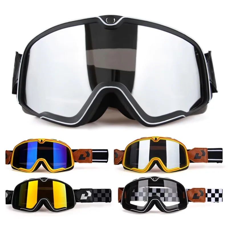 

Мотоциклетные защитные очки, велосипедный шлем для мотокросса, солнцезащитные очки, HD зеркальные линзы, маска, красочные уличные лыжи, езда MTB Быстрая доставка 4-6 дня Прибытие Бесплатная доставка