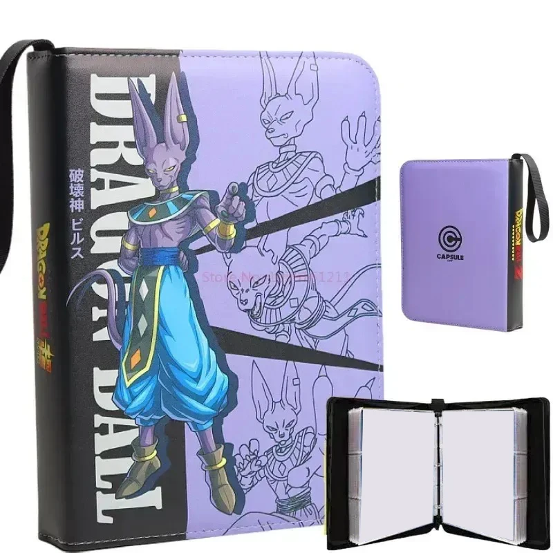 400pcs/900pcs Anime Dragon Ball Card Album Book Collection Card Storage Folder Hold Vegeta Iv Game Cards Binder Holder Gift