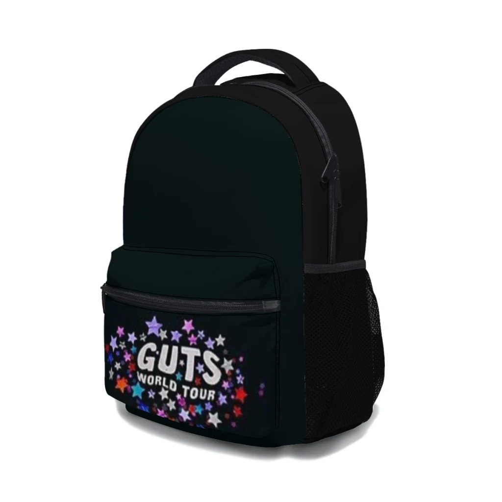 GUTS WORLD TOUR OLIVIA ROGRIGO Schooltas voor meisjes Grote capaciteit studentenrugzak Cartoon middelbare schoolstudentrugzak 17 inch