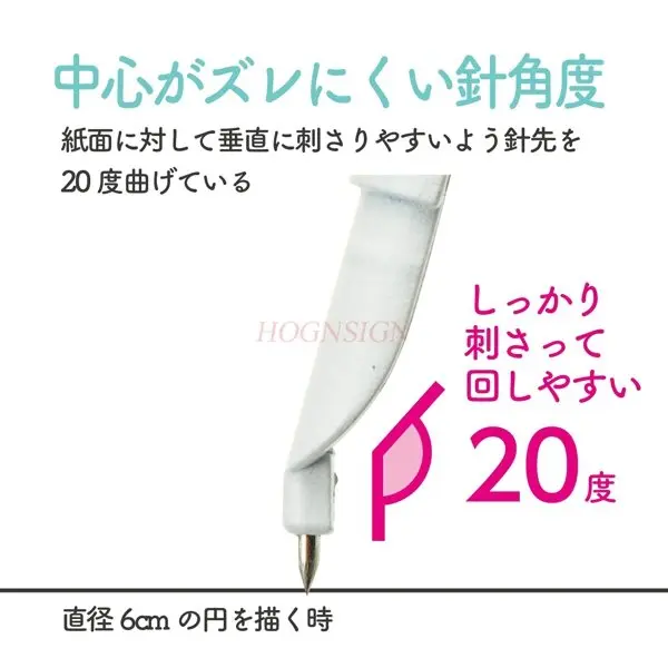 Der 1-teilige Kompass im Stiftstil produziert automatisch ein Bleistiftform aus feinem Metalllegierungsmaterial zum Zeichnen von Kreisen