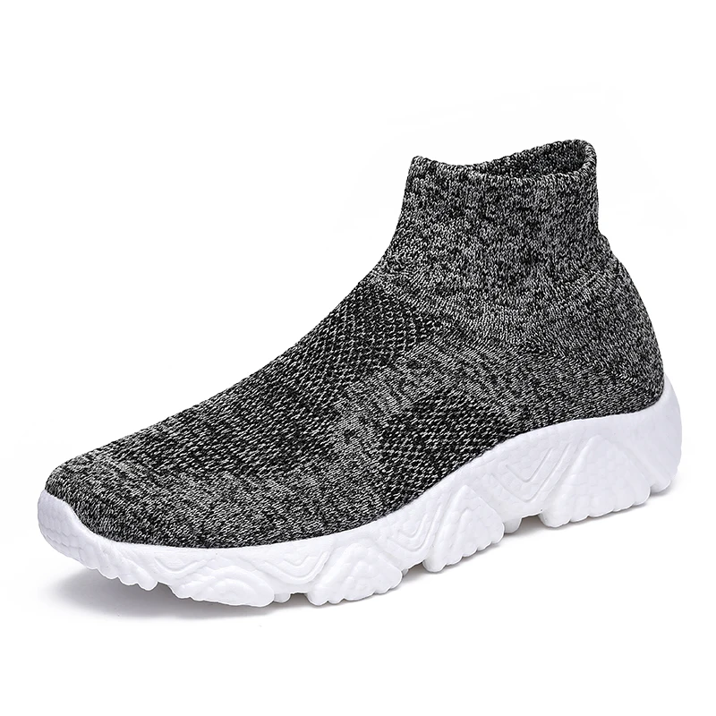 Men's and women's walking shoes Fashion socks sneakers mesh surface breathable comfortable soft soled shoes