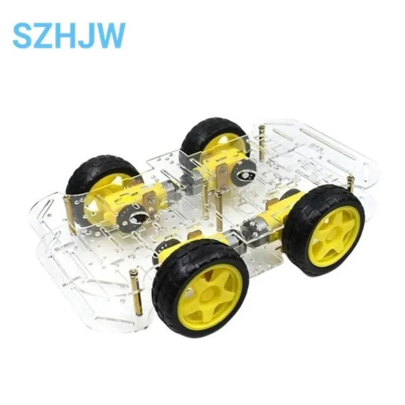 Avoidance tracking Motor Smart Robot Car Chassis Kit Speed Encoder Battery Box 2WD Ultrasonic module For Arduino UNO R3 kit