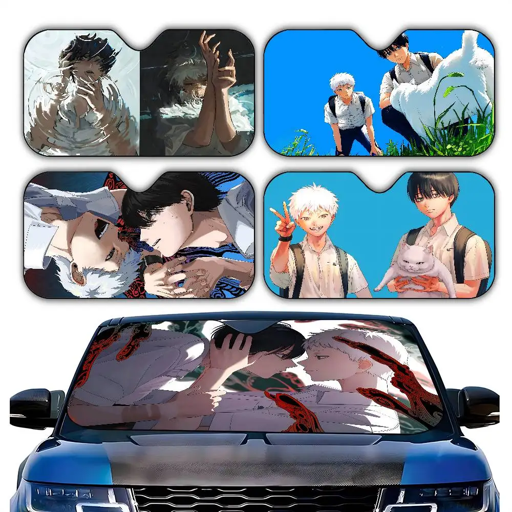 Anime T-the Summer Hikaru Died-S Stylish And Trendy Windshield Sunshade, Car Windshield Cover, Car Sunshade Curtain Protection